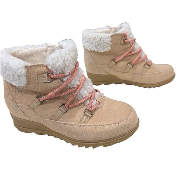 NEW Sorel Evie Cozy Lace Boot - Picture 4 of 9